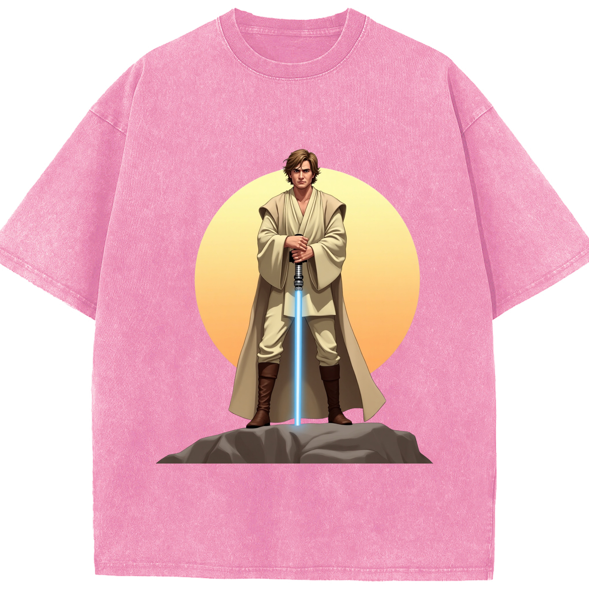 （画像用） スター・ウォーズ Star Wars 綿100% ヴィンテージ風 半袖Tシャツ（フロントプリント）